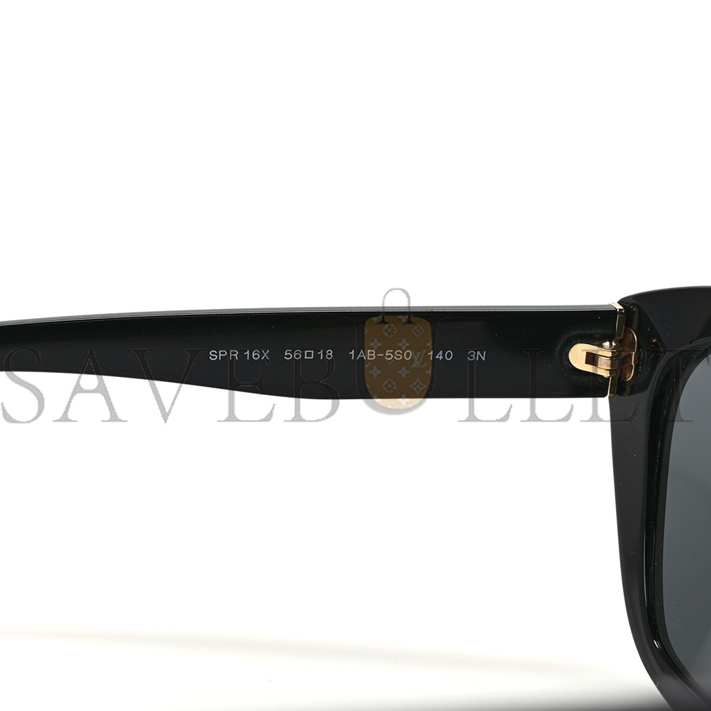 PRADA ACETATE SUNGLASSES SPR 16X BLACK