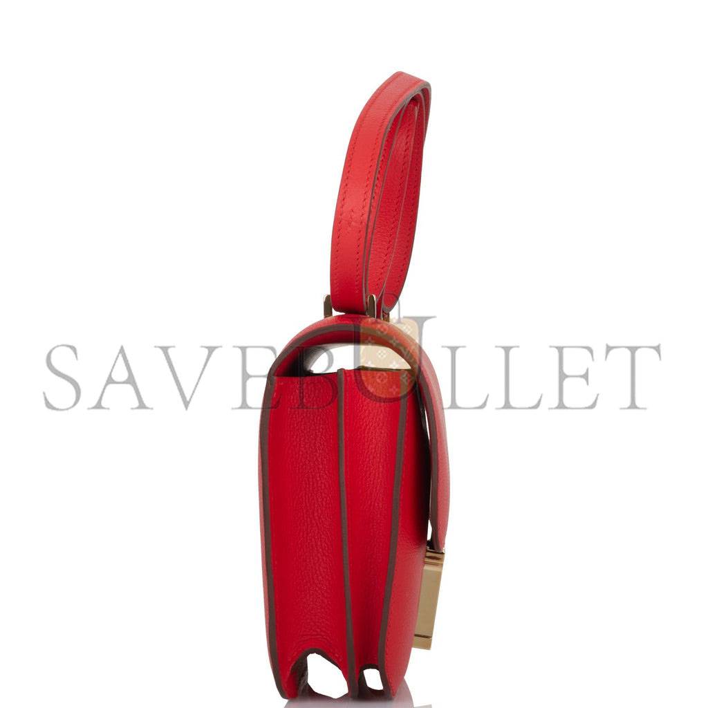 HERMES CONSTANCE 18 ROUGE DE COEUR VERSO EVERCOLOR PERMABRASS HARDWARE 39579900215390 (18cm)