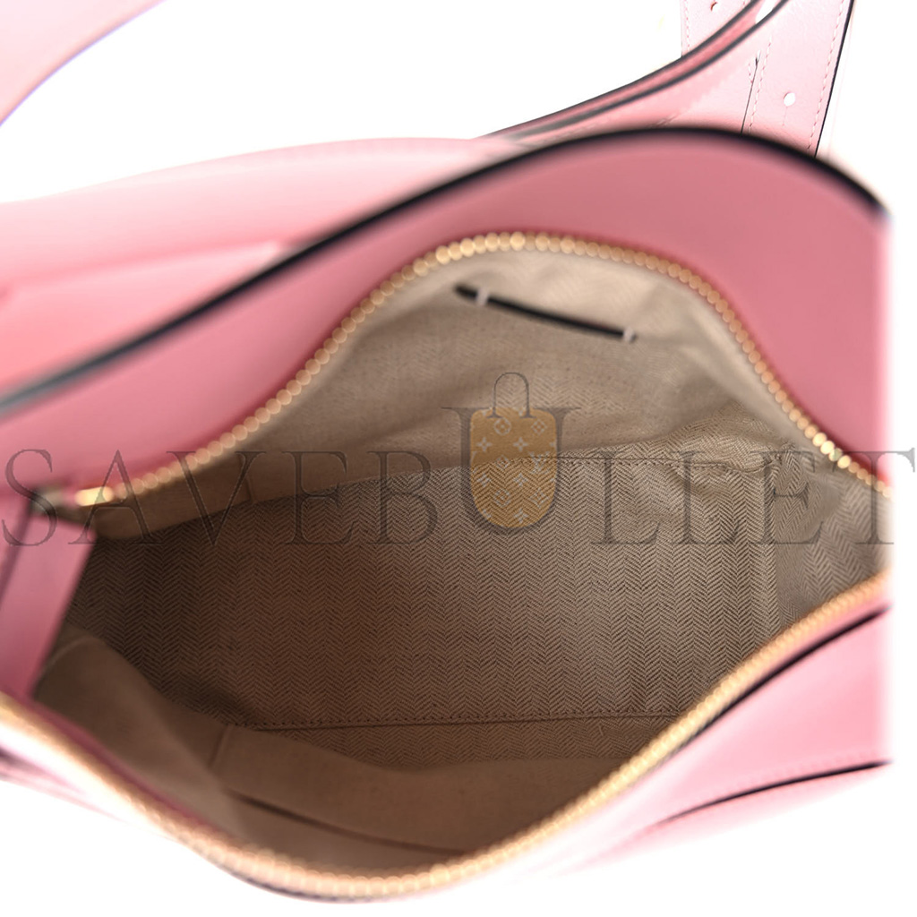 LOEWE CALFSKIN SMALL PUZZLE BAG ROSA (24*16.5*10.5cm)