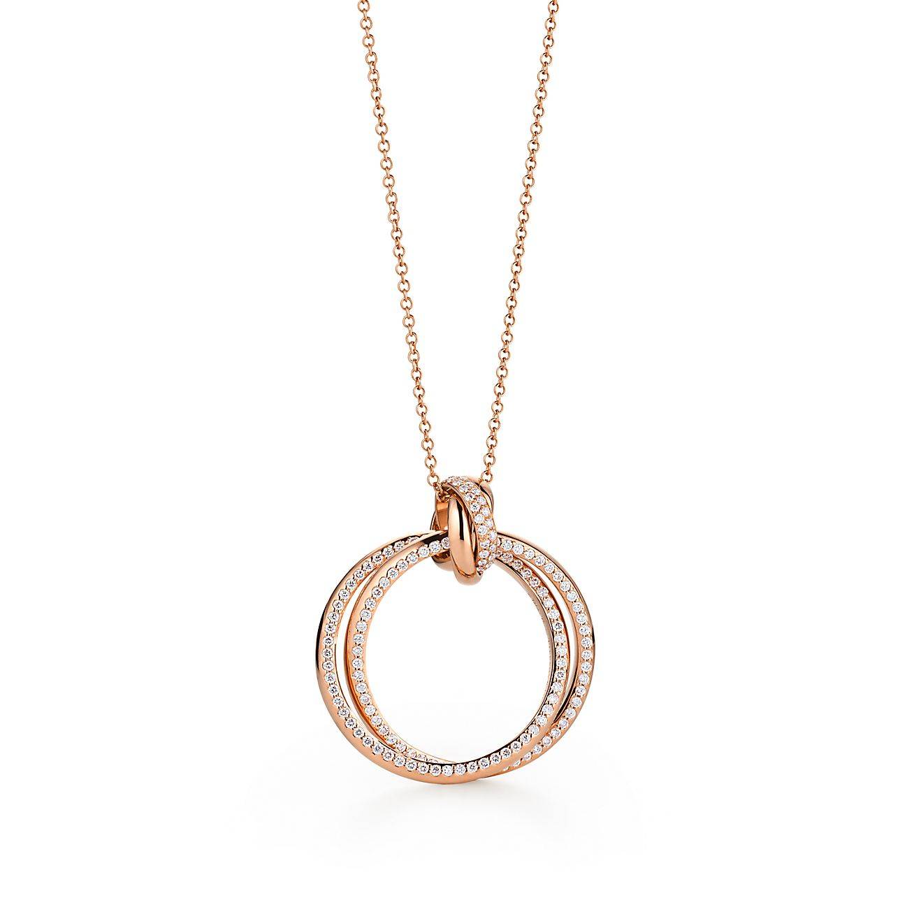 TIFFANY PALOMAS MELODY CIRCLE PENDANT