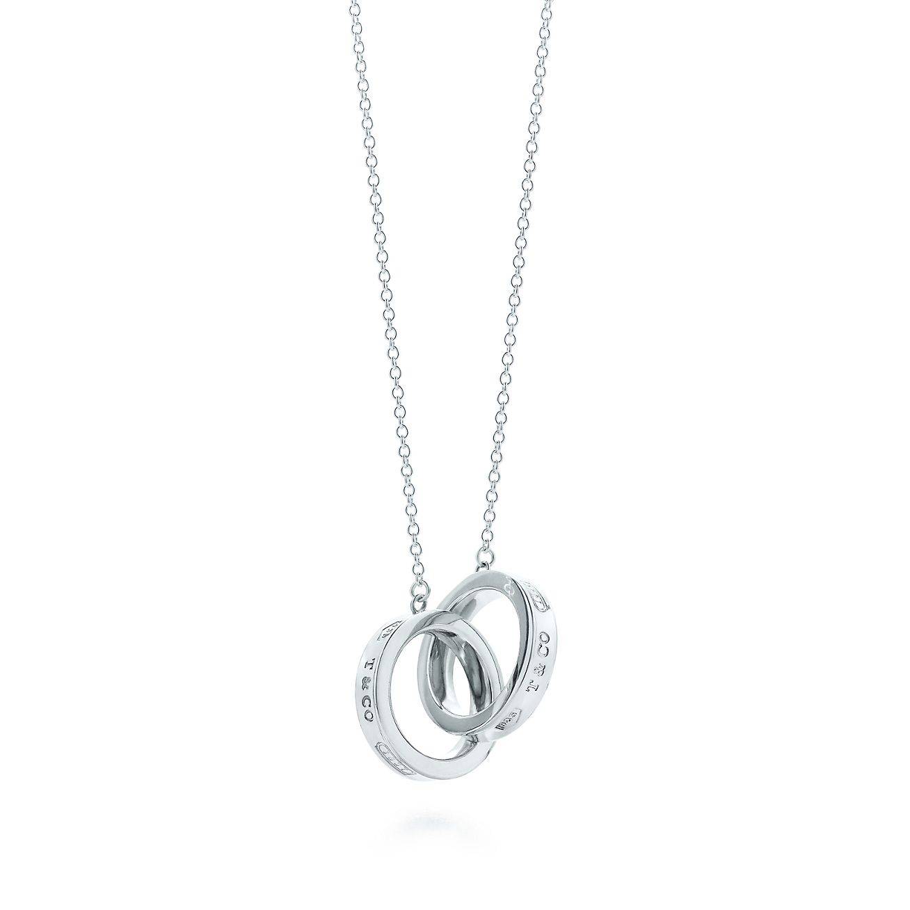 TIFFANY 1837® INTERLOCKING CIRCLES PENDANT IN SILVER, SMALL