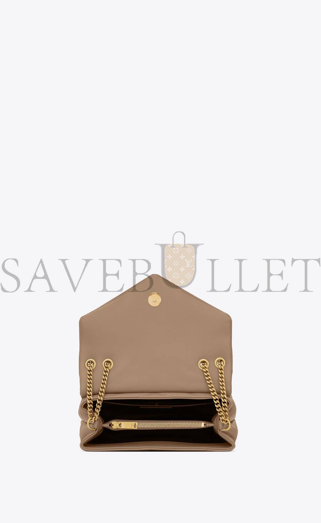 YSL LOULOU SMALL CHAIN BAG IN QUILTED &QUOT;Y&QUOT; LEATHER 494699DV7272826 (23*17*9cm)